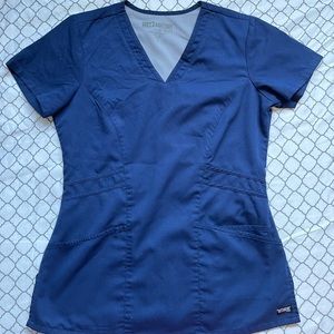 Greys anatomy scrub top size small
